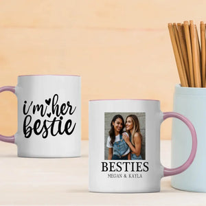 Personalized Bestie Mug – Sister-Like Friendship Gift - 89Prints