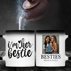 Personalized Bestie Mug – Sister-Like Friendship Gift - 89Prints