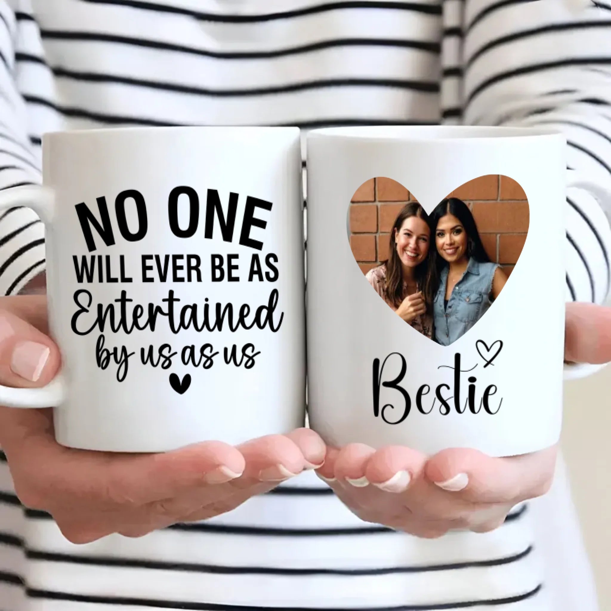 Personalized Bestie Mug – Modern Friendship Gift - 89Prints