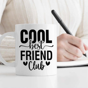 Elegant Best Friends Magic Mug – Personalized Luxury Gift - 89Prints