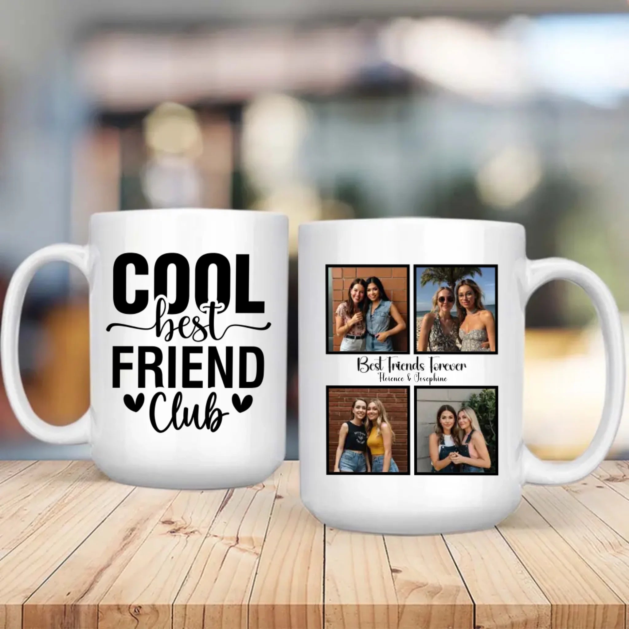 Elegant Best Friends Magic Mug – Personalized Luxury Gift - 89Prints
