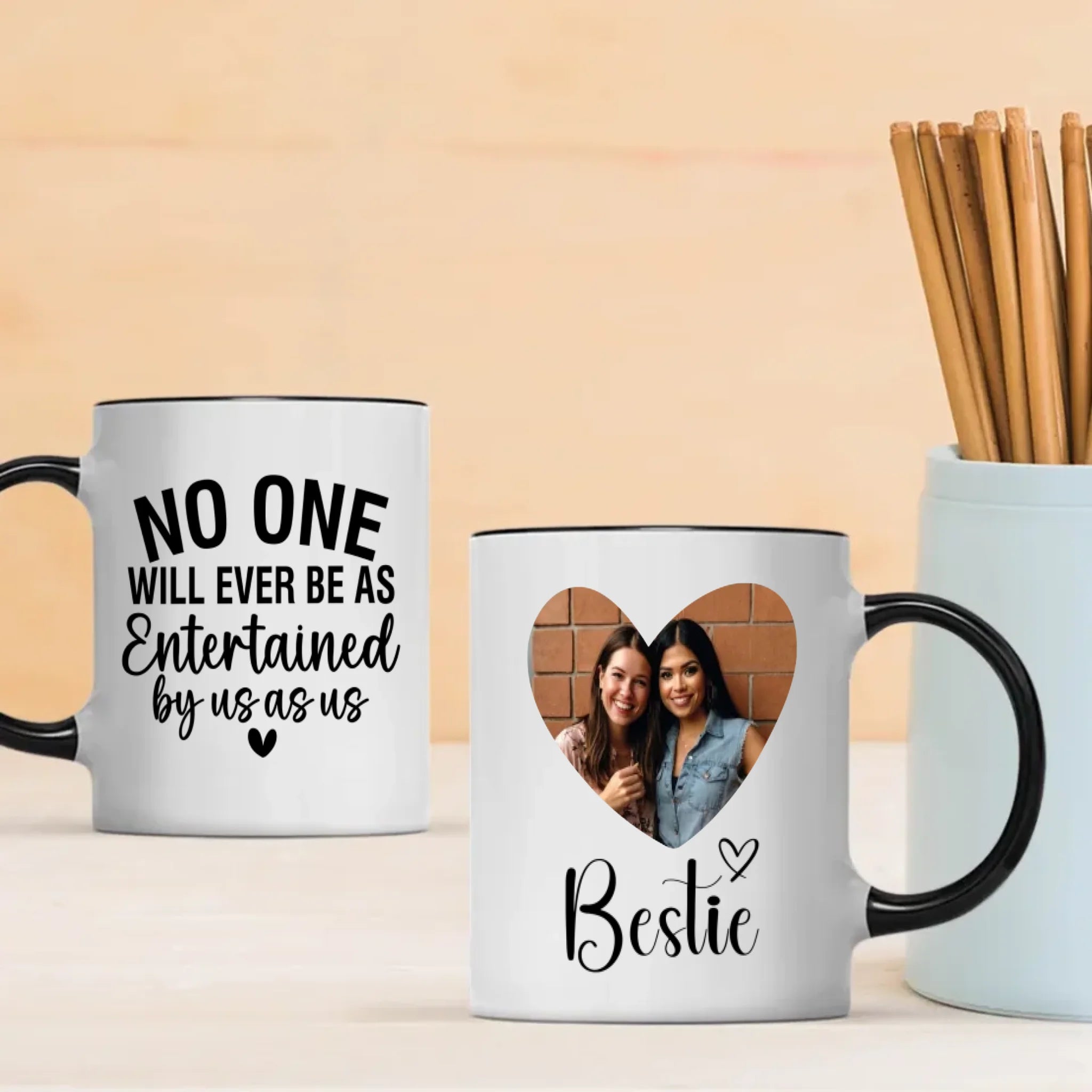 Personalized Bestie Mug – Modern Friendship Gift - 89Prints