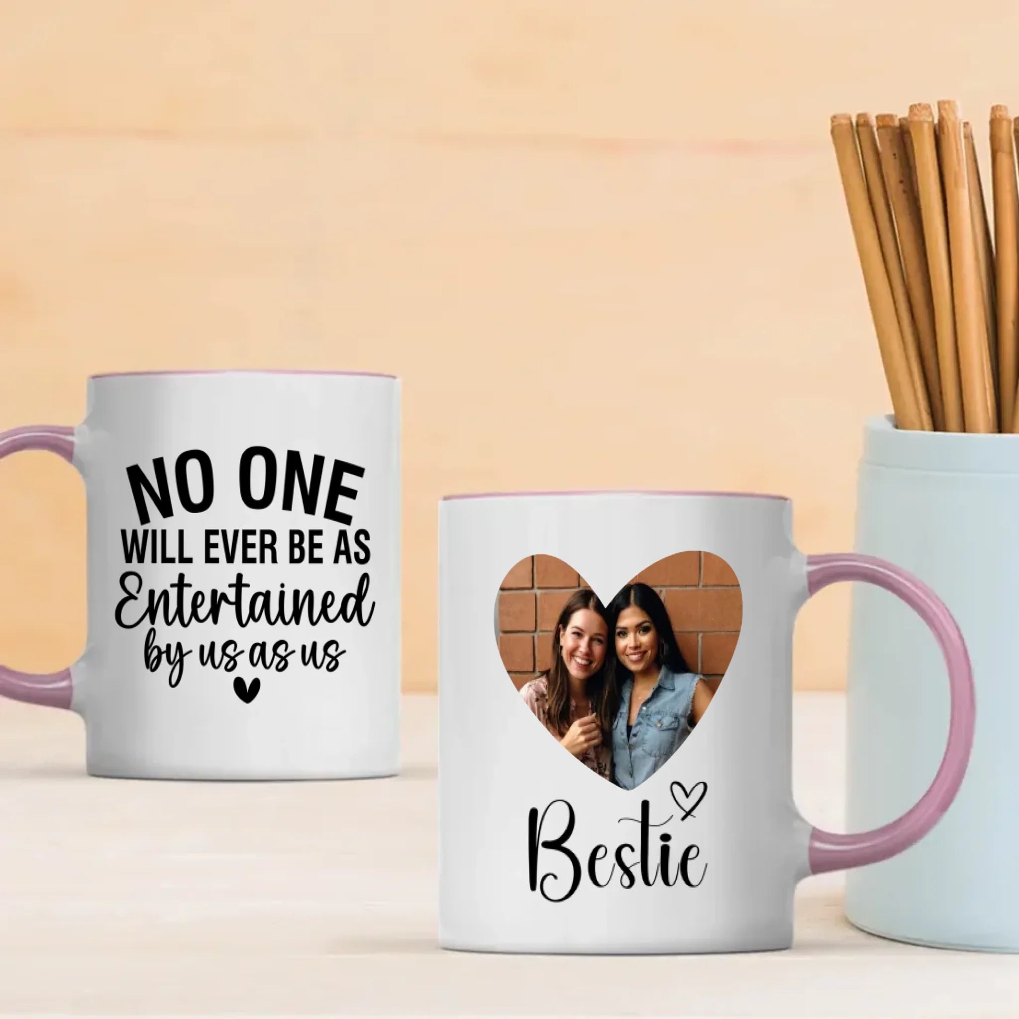 Personalized Bestie Mug – Modern Friendship Gift - 89Prints