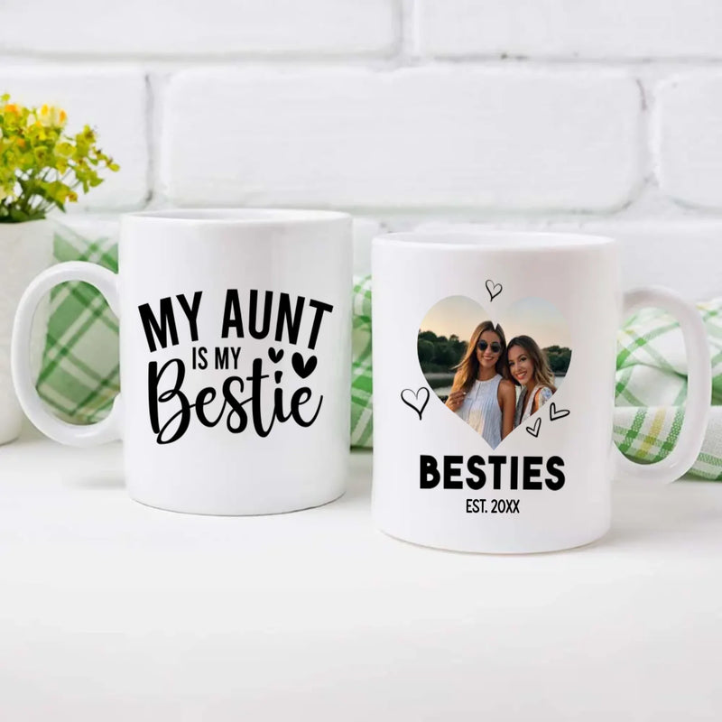 Personalized Best Friends Mug – Cute Custom Gift for Bestie - 89Prints