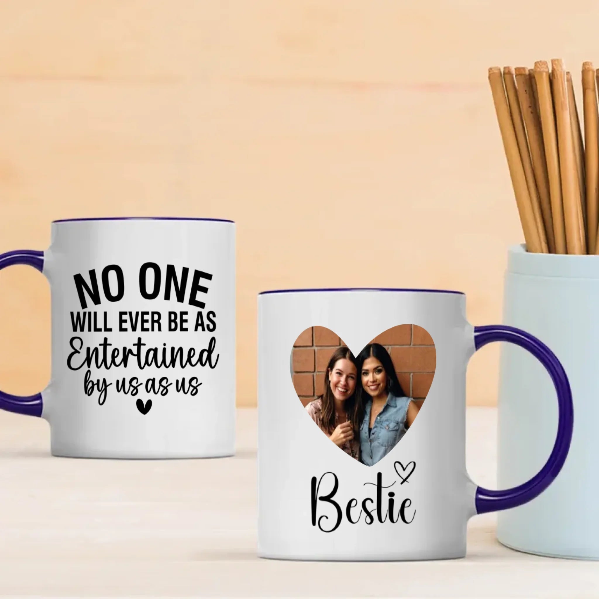 Personalized Bestie Mug – Modern Friendship Gift - 89Prints