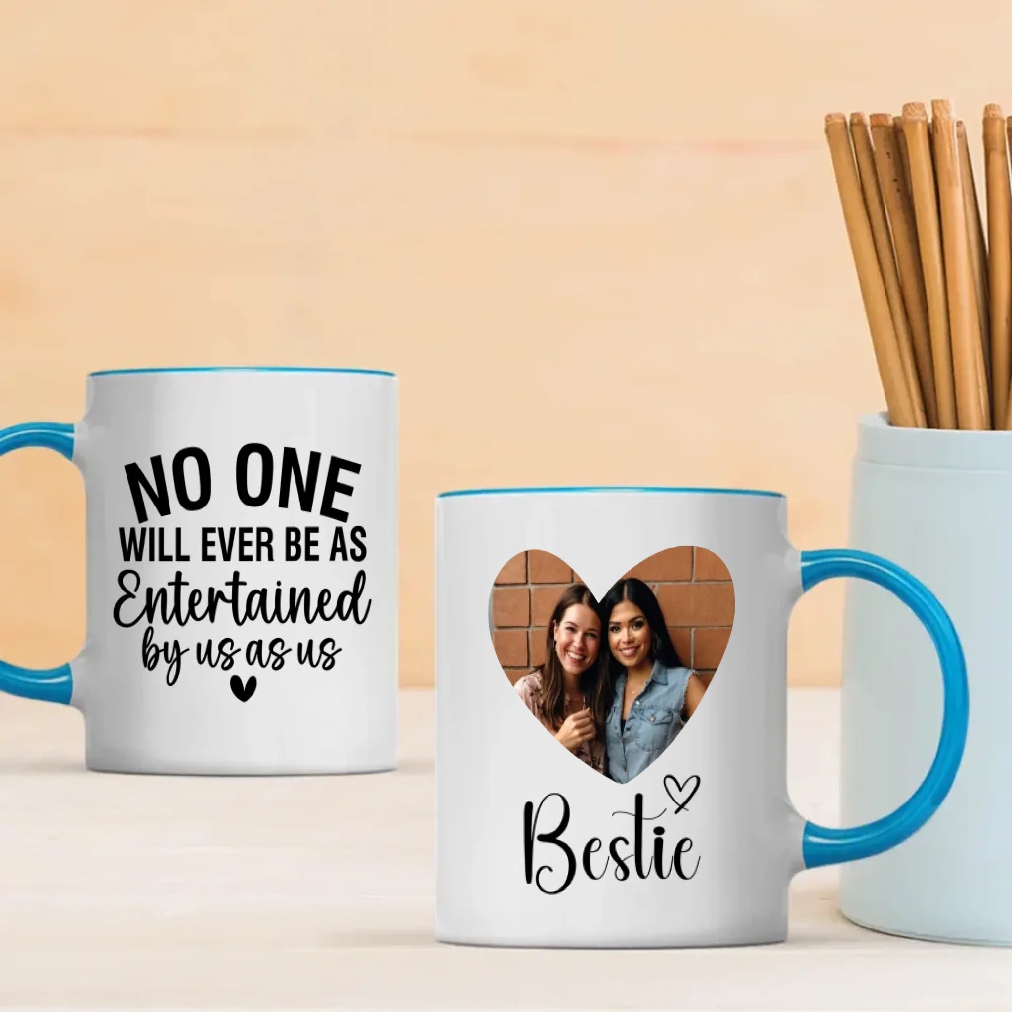 Personalized Bestie Mug – Modern Friendship Gift - 89Prints