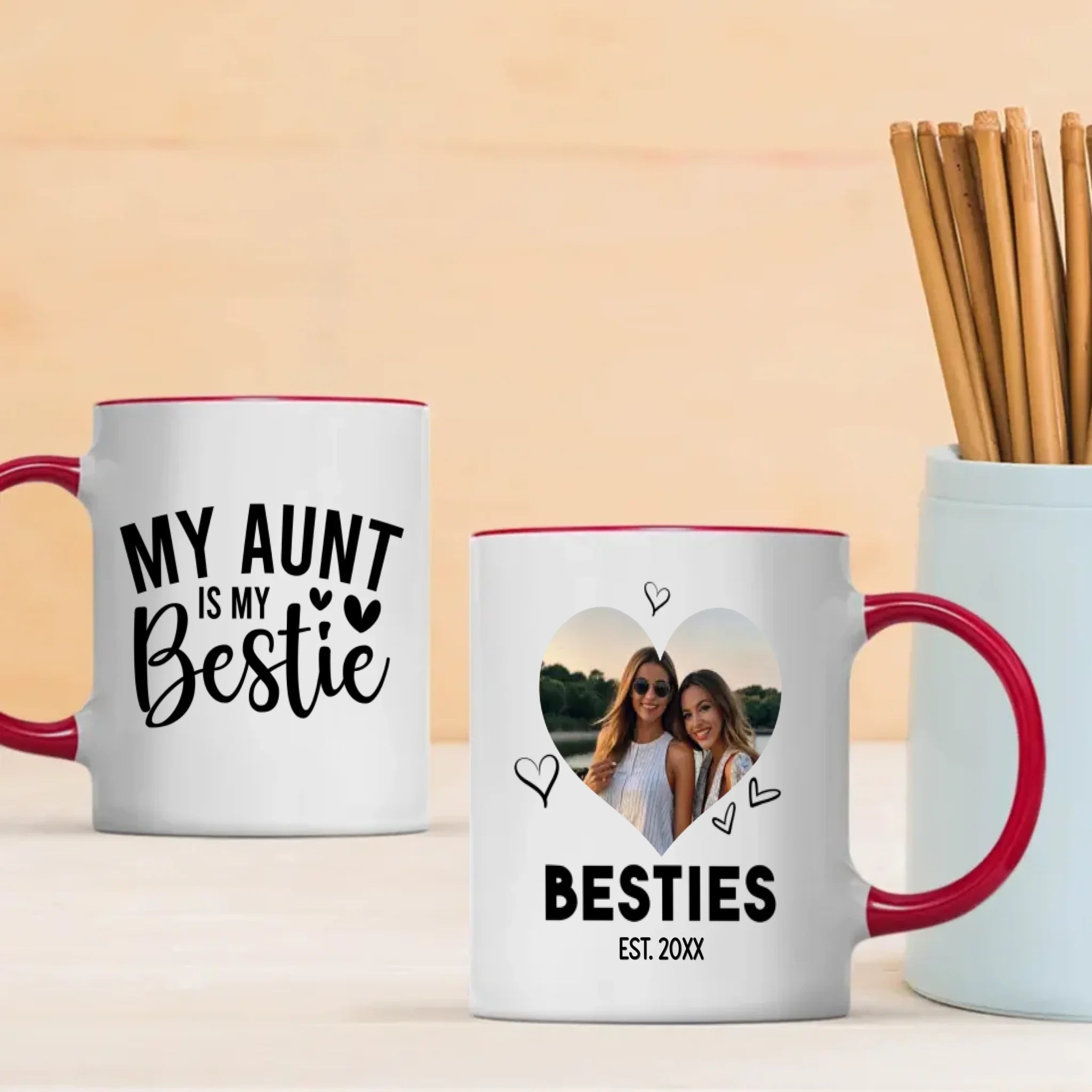 Personalized Best Friends Mug – Cute Custom Gift for Bestie - 89Prints