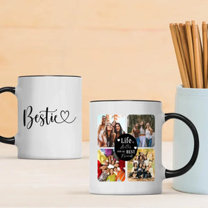Personalized Best Friends Mug – Daily Use Friendship Gift - 89Prints