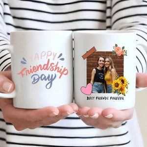 Personalized Best Friends Mug – Happy Friendship Day Keepsake - 89Prints