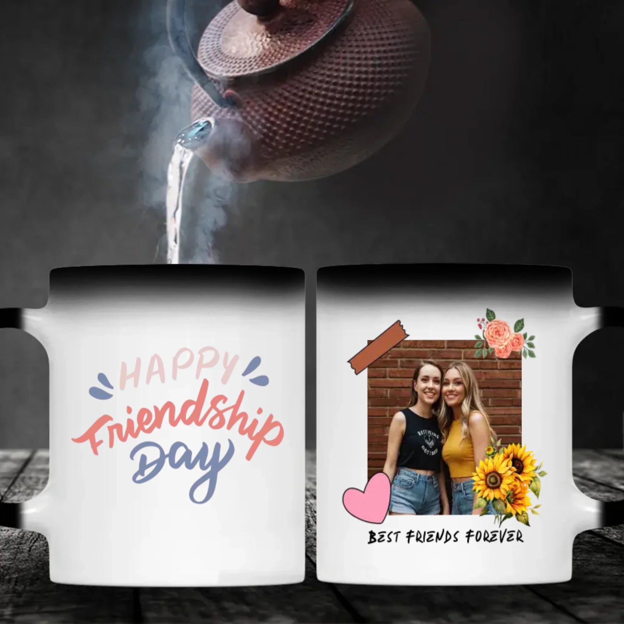 Personalized Best Friends Mug – Happy Friendship Day Keepsake - 89Prints