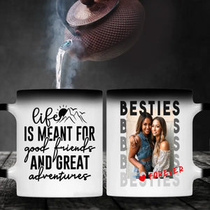 Custom Best Friend Mug – Friendship That Makes Life Brighter - 89Prints