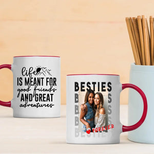Custom Best Friend Mug – Friendship That Makes Life Brighter - 89Prints