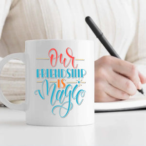 Magical Friendship Mug – Custom Bestie Gift with Names & Photo - 89Prints