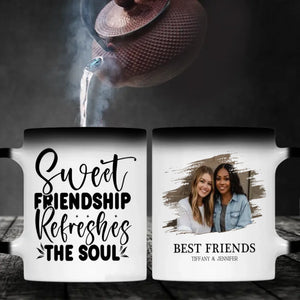 Best Friends Forever – Personalized Mug with Sweet Friendship Quote - 89Prints
