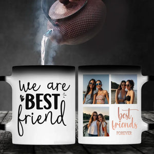 Cute Personalized Mug – Happiness Is Knowing We Are Best Friends - 89Prints