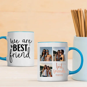 Cute Personalized Mug – Happiness Is Knowing We Are Best Friends - 89Prints