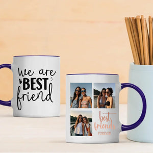 Cute Personalized Mug – Happiness Is Knowing We Are Best Friends - 89Prints