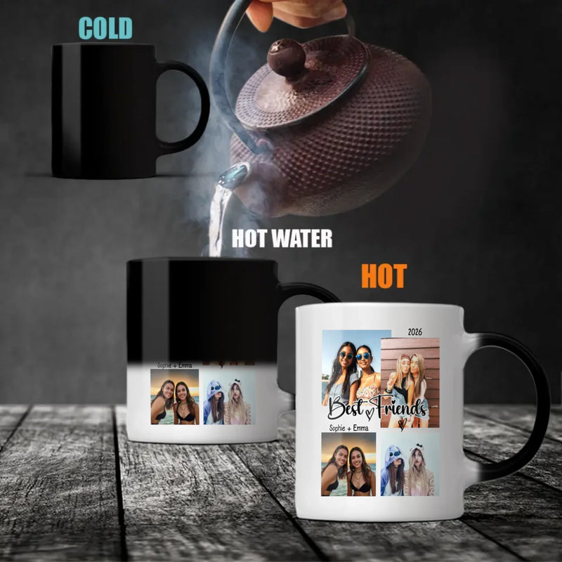Cozy Personalized Mug – Sharing Moments with Best Friends - 89Prints