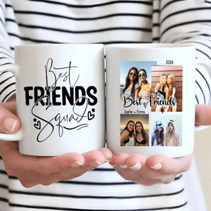 Cozy Personalized Mug – Sharing Moments with Best Friends - 89Prints