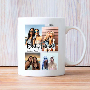 Cozy Personalized Mug – Sharing Moments with Best Friends - 89Prints