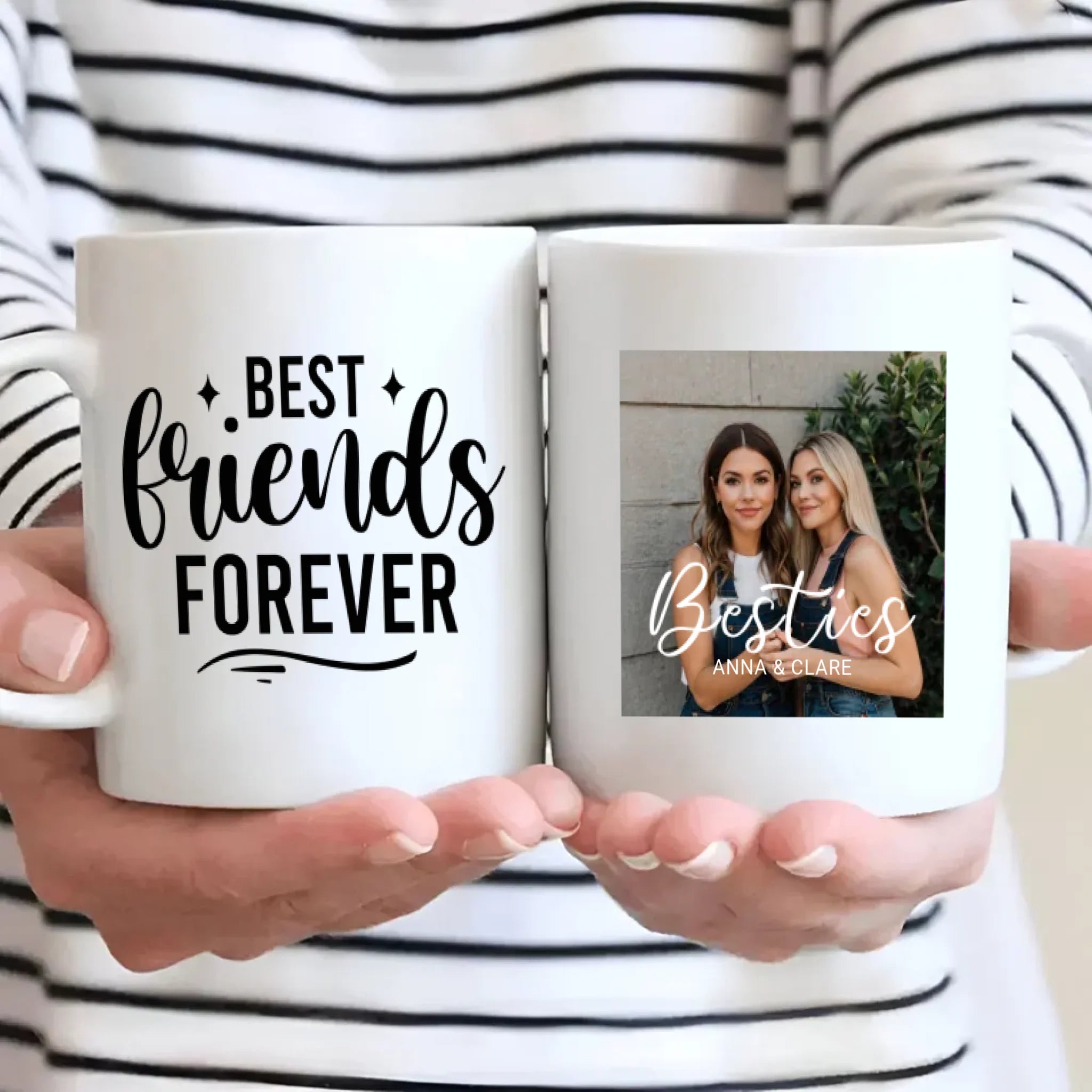 Elegant Coffee Mug – Because You’re My Best Friend Forever - 89Prints