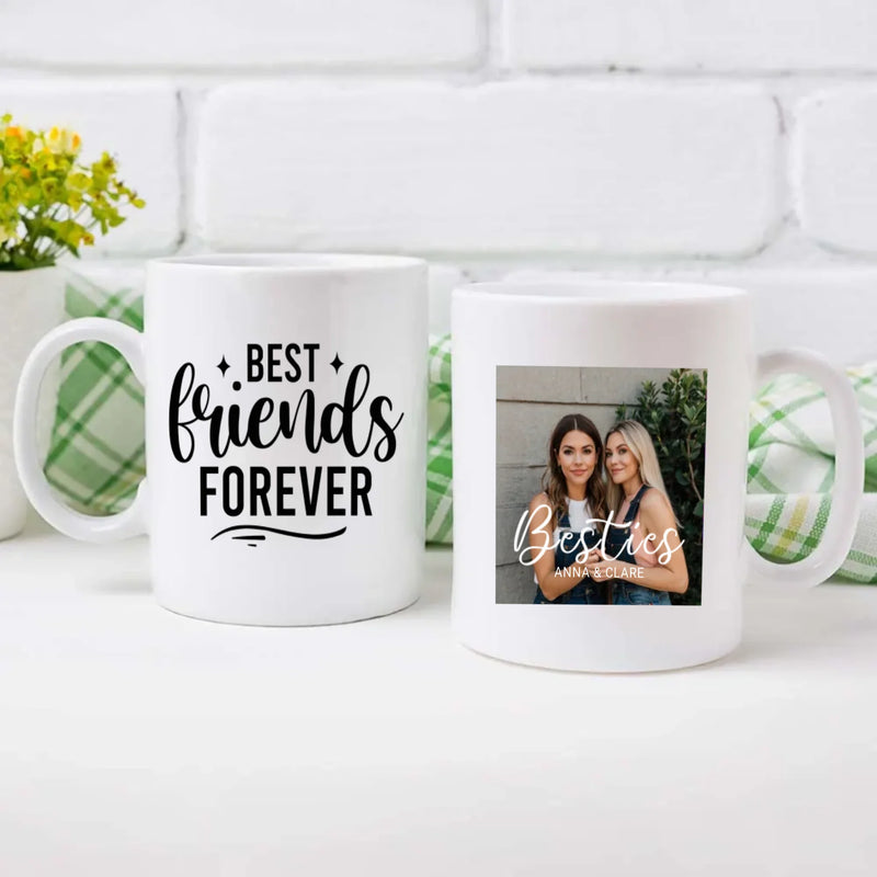 Elegant Coffee Mug – Because You’re My Best Friend Forever - 89Prints