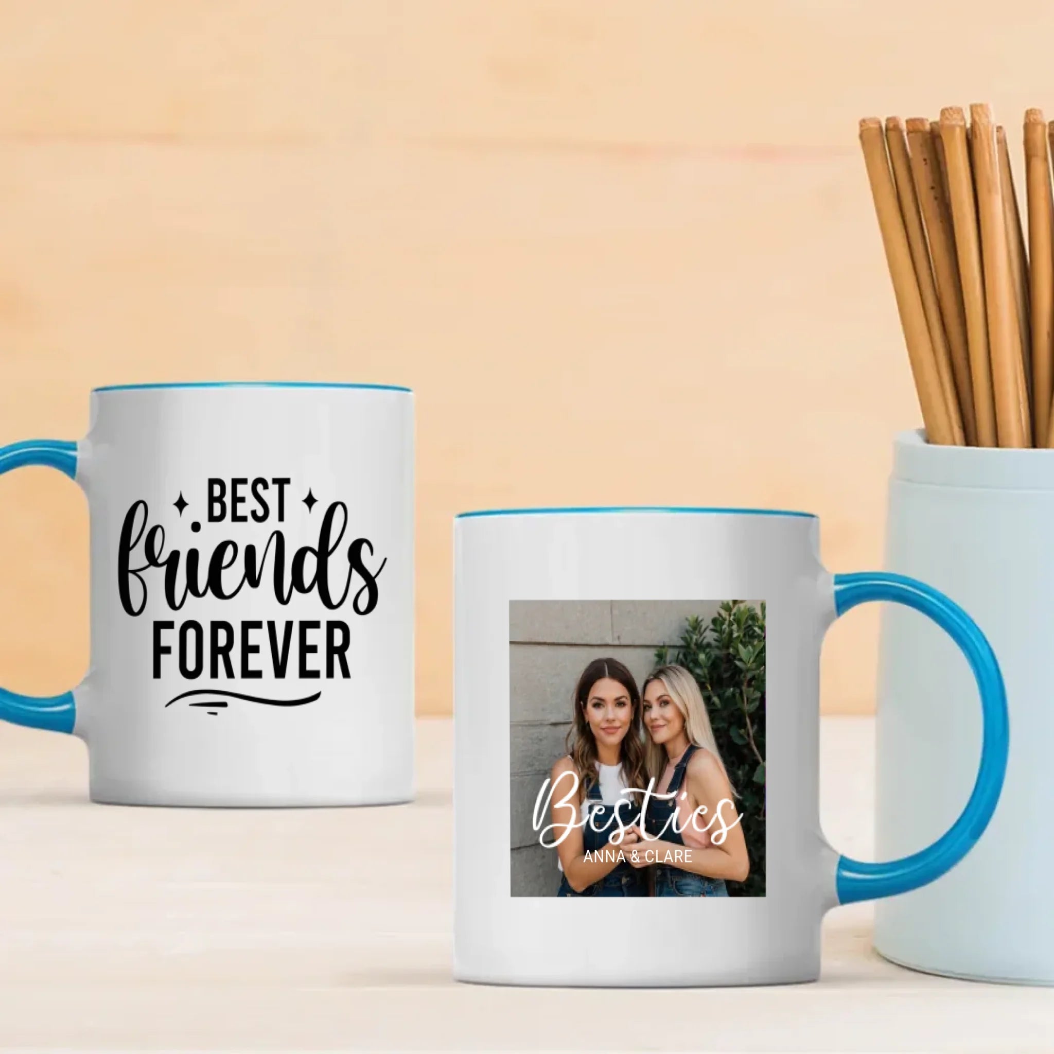 Elegant Coffee Mug – Because You’re My Best Friend Forever - 89Prints