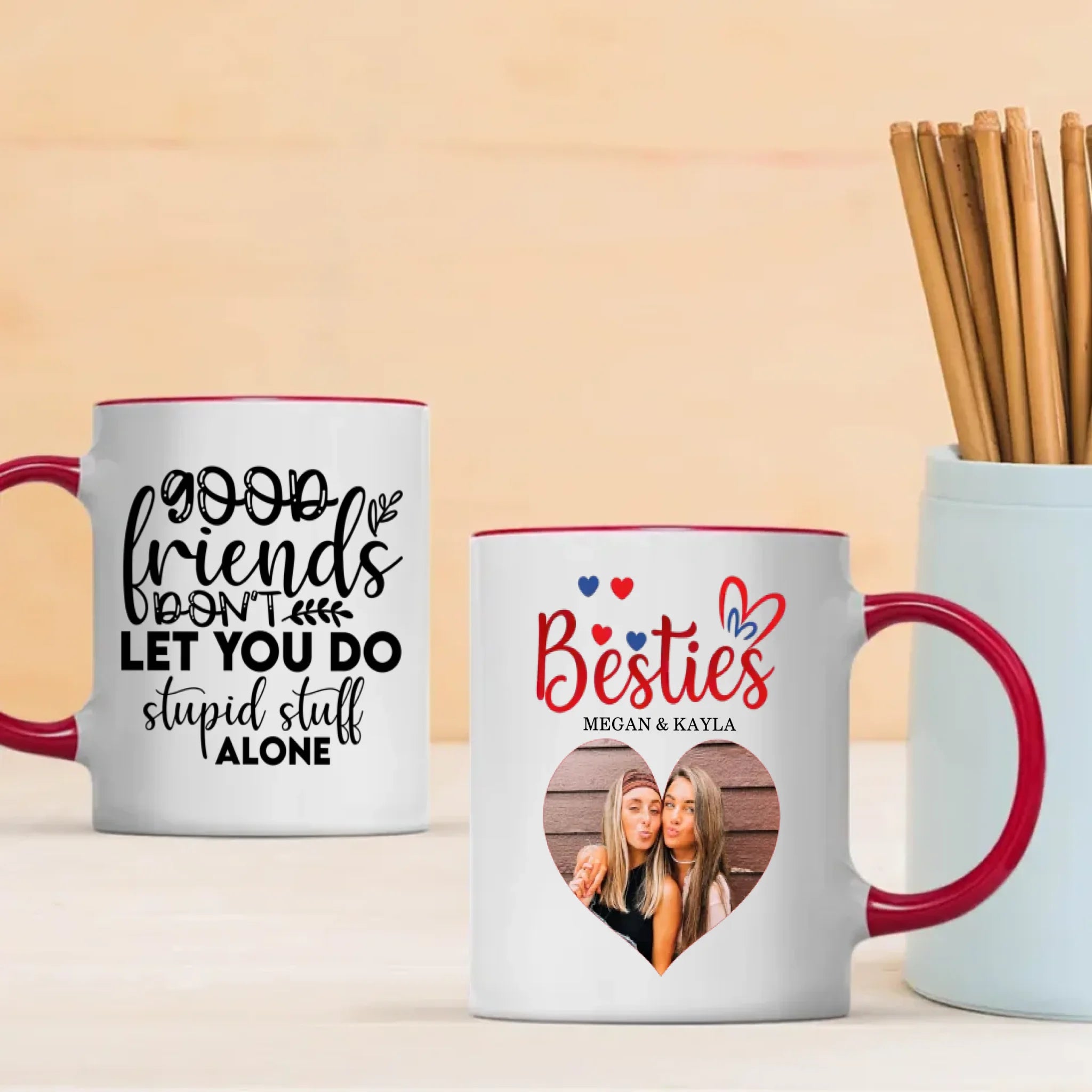 Custom Good Friend Mug – Made Just for Our Story - 89Prints