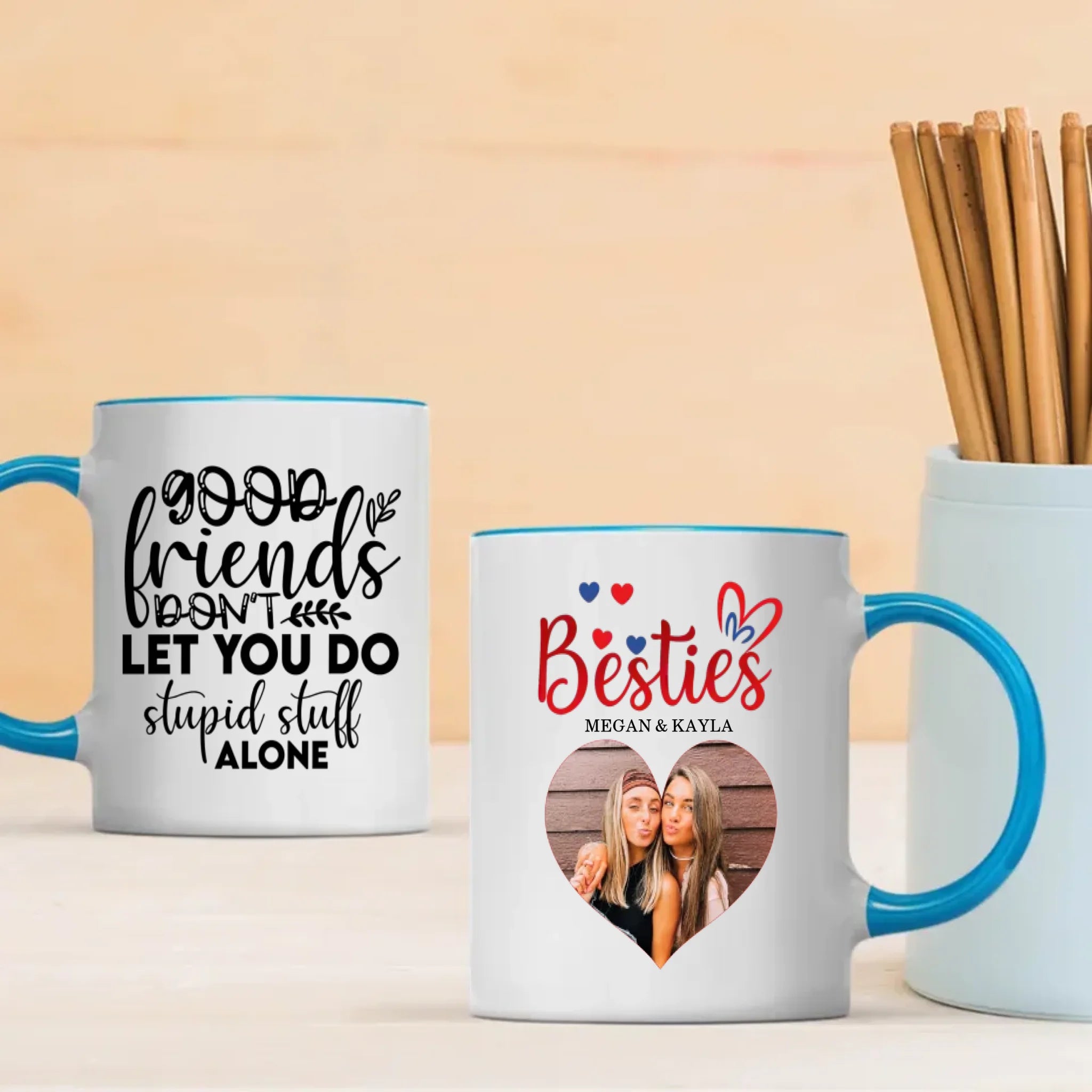 Custom Good Friend Mug – Made Just for Our Story - 89Prints