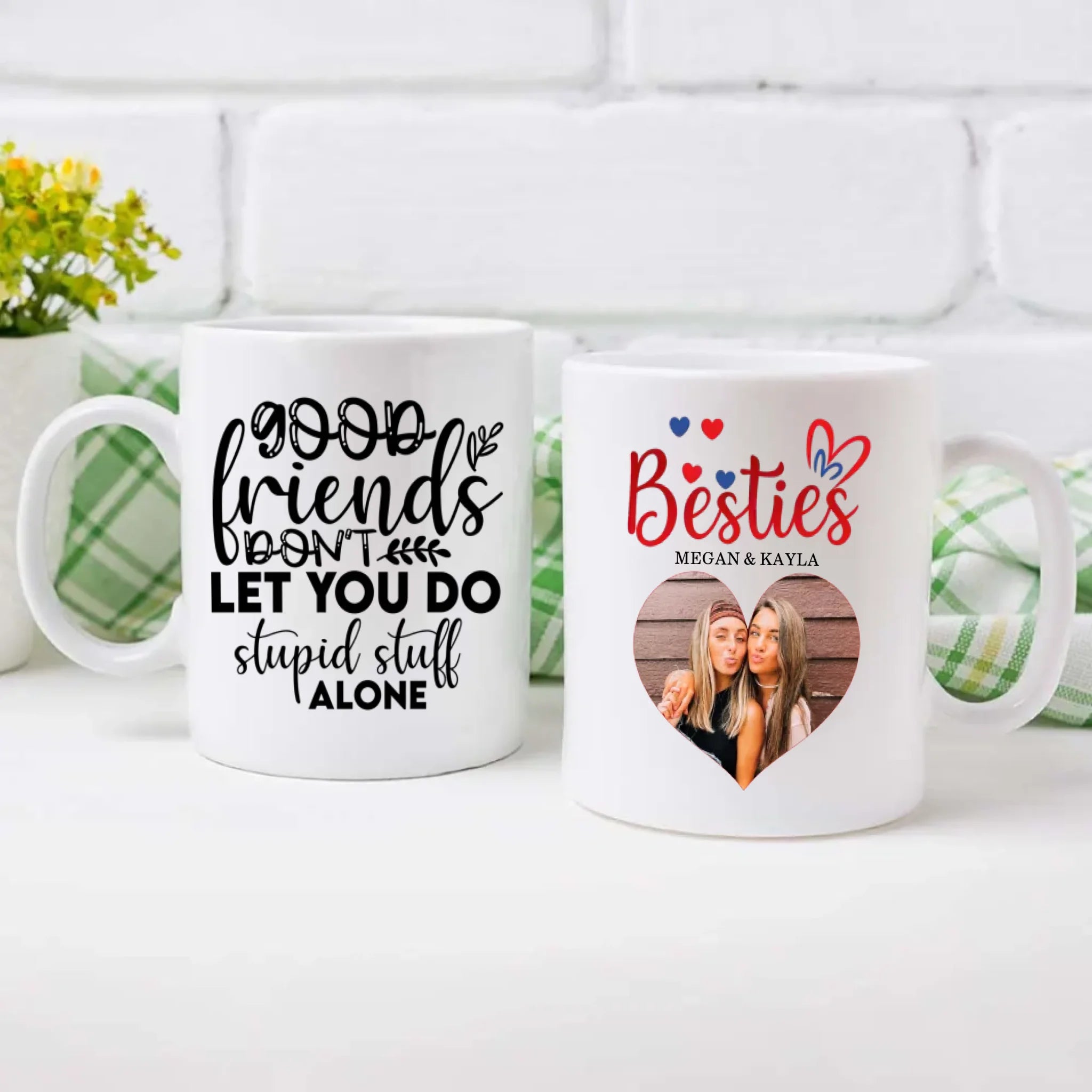 Custom Good Friend Mug – Made Just for Our Story - 89Prints