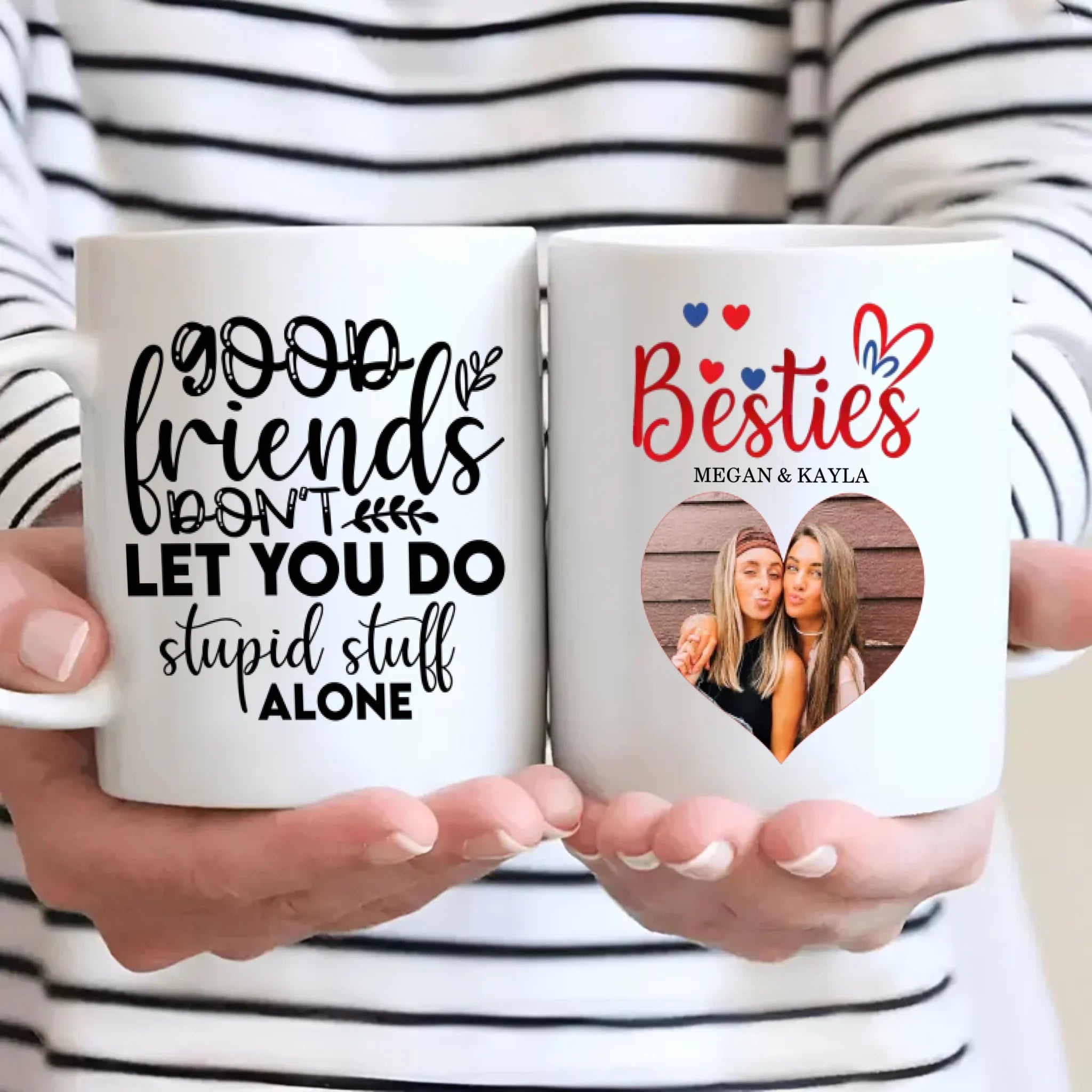 Custom Good Friend Mug – Made Just for Our Story - 89Prints