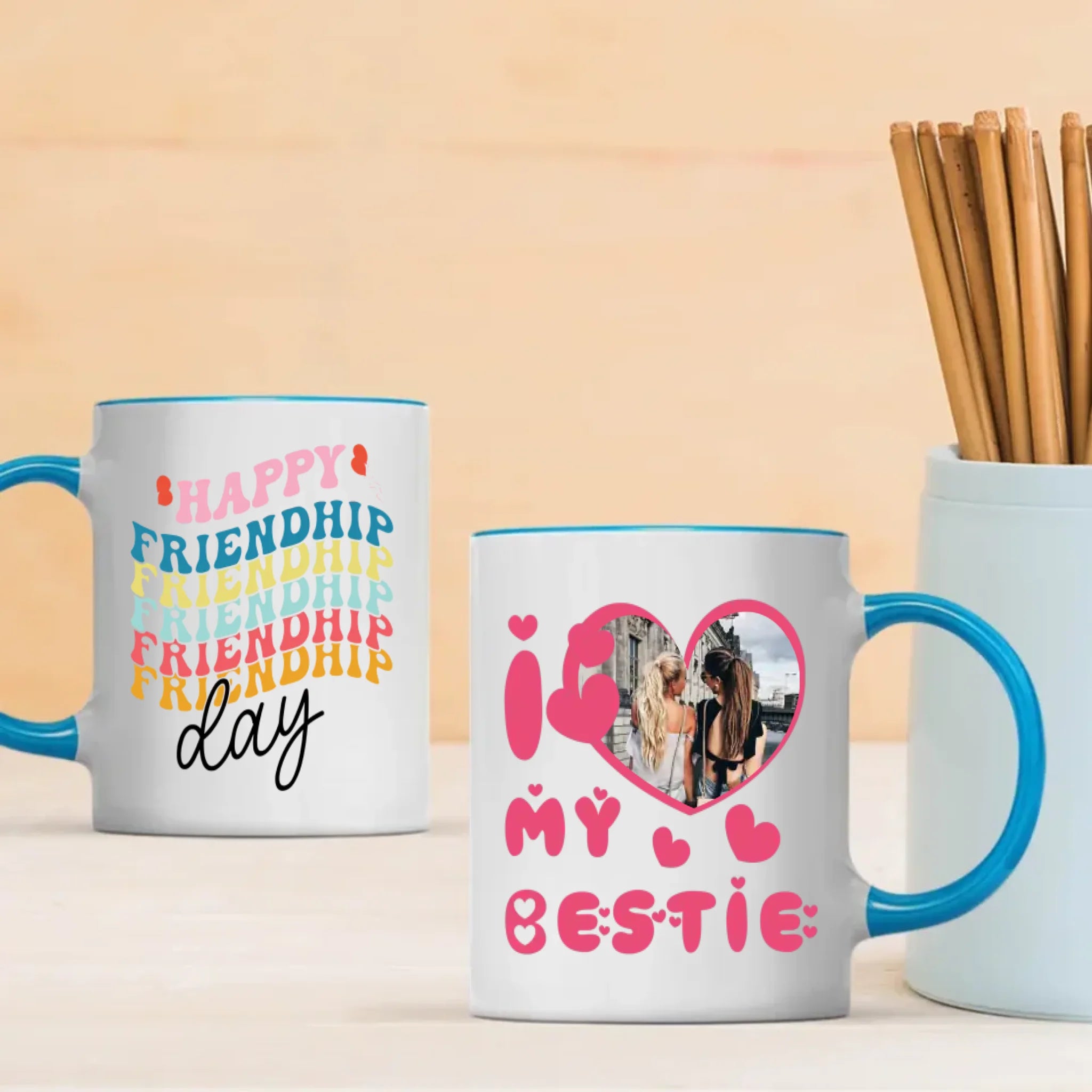 A Mug Full of Love – Customizable Bestie Gift for Every Sip - 89Prints
