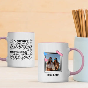 A Sweet Friendship Refreshes the Soul Mug – Meaningful Bestie Gift-89Prints