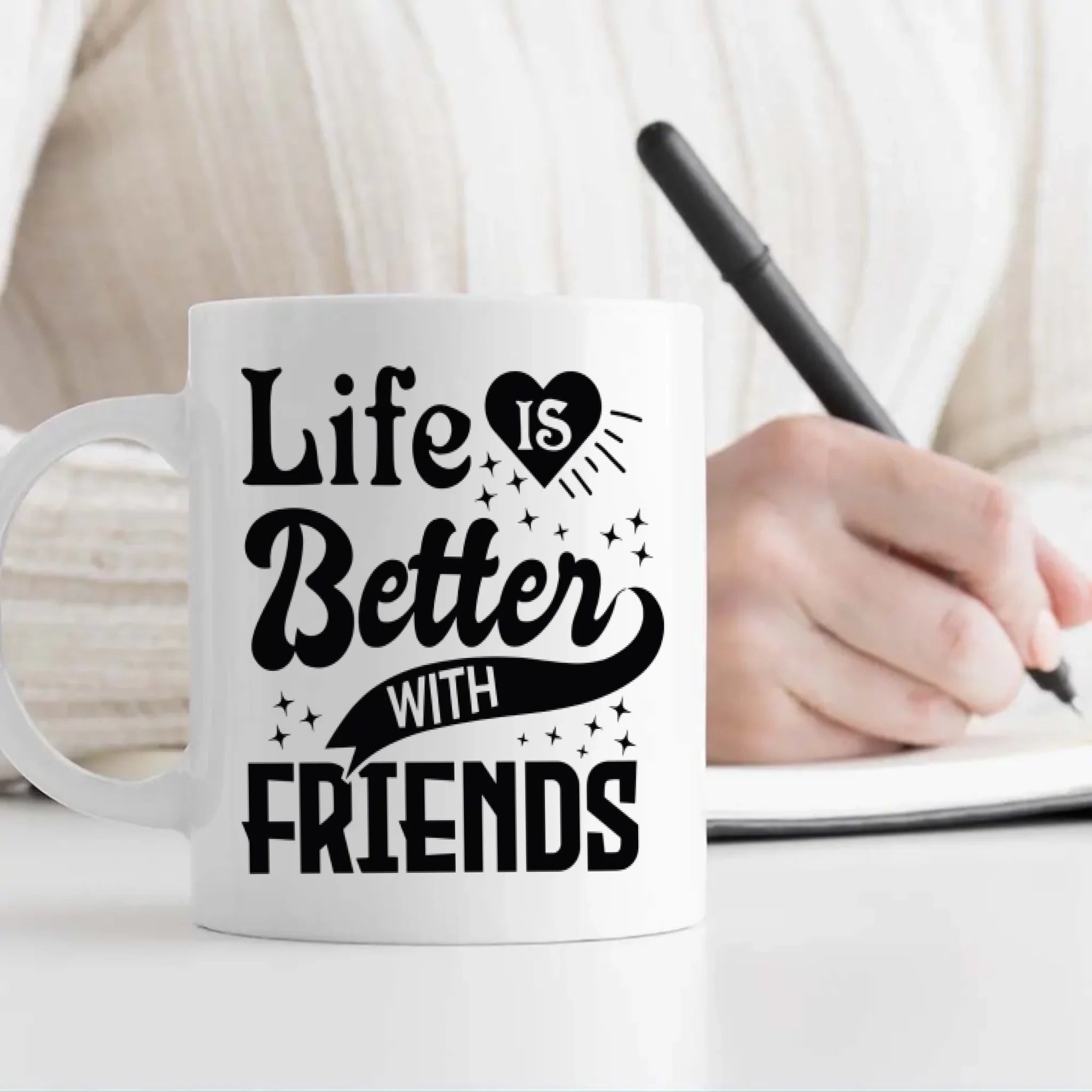 Life Better With Friend Magic Mug – Perfect Gift for Bestie - 89Prints