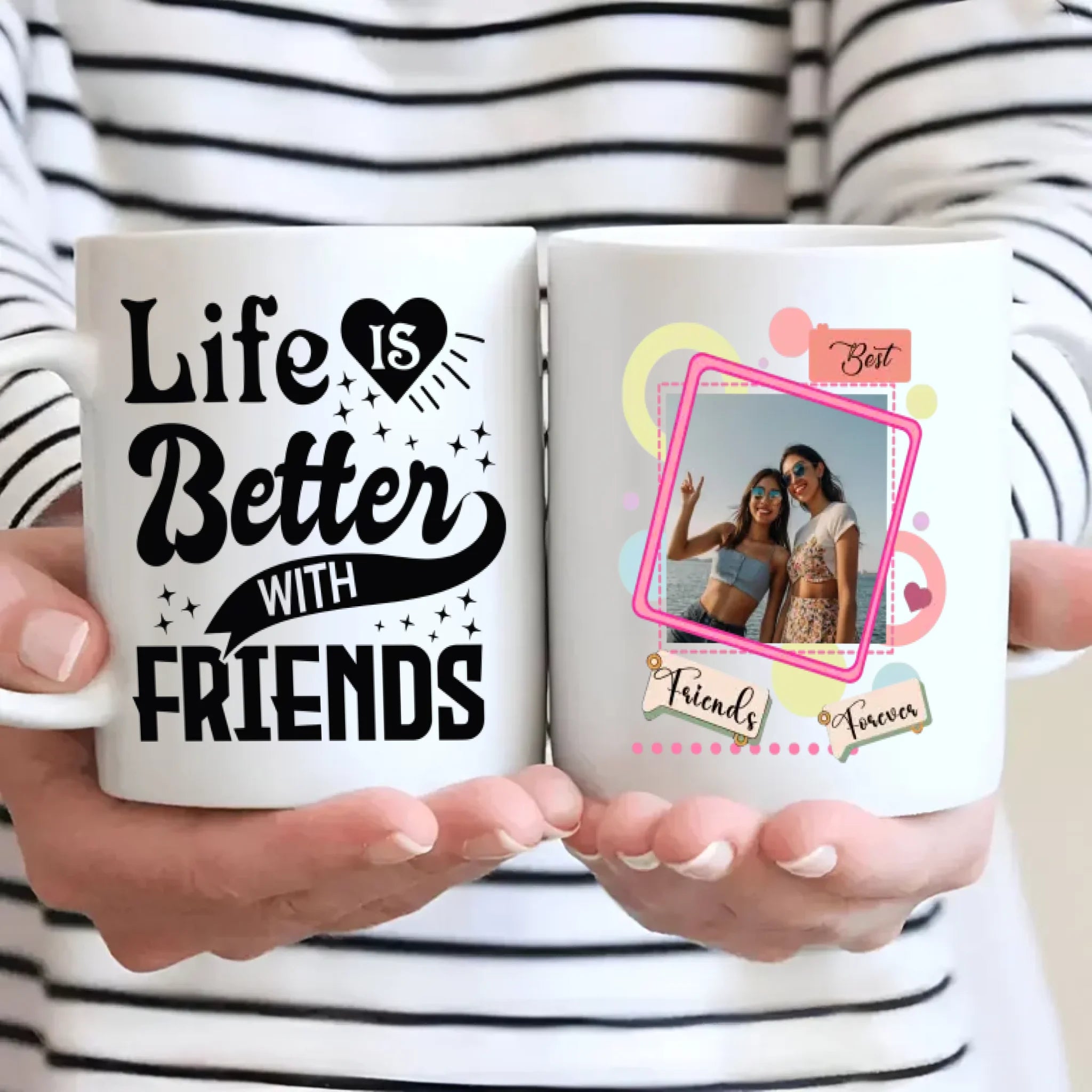 Life Better With Friend Magic Mug – Perfect Gift for Bestie - 89Prints