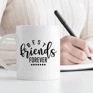 Custom Bestie Mug – Best Friends Forever with Photo & Text-89Prints