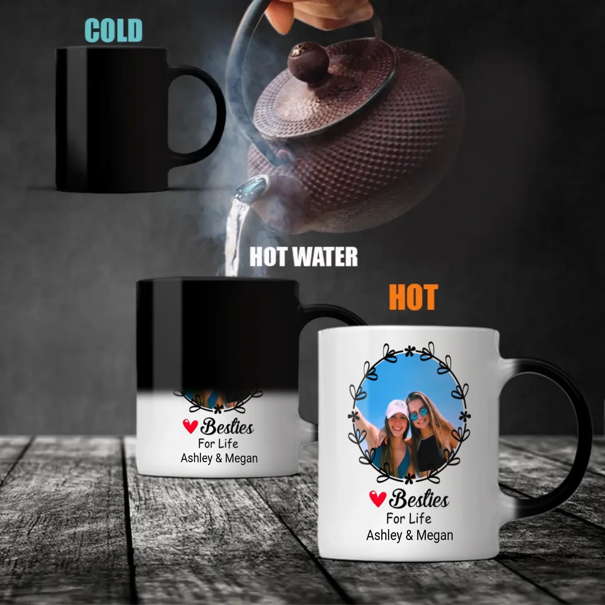 Our Friendship Isn’t a Big Thing, It’s a Million Little Things Mug – Personalized Gift-89Prints