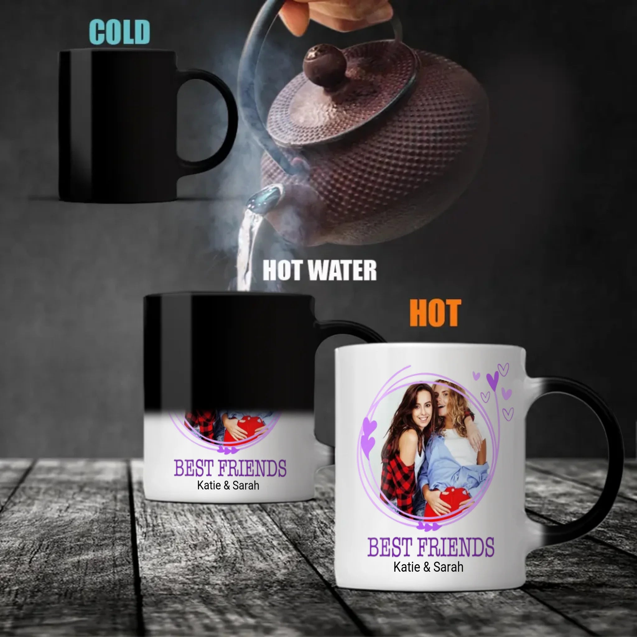 Life Is Better With Friend Mug – Sweet Gift for Besties - 89Prints