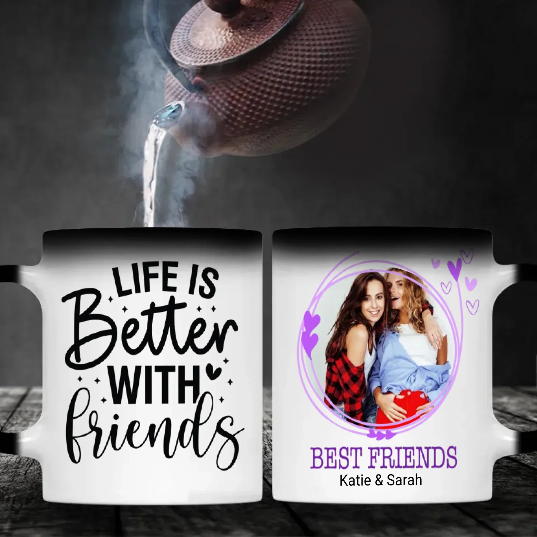 Life Is Better With Friend Mug – Sweet Gift for Besties - 89Prints
