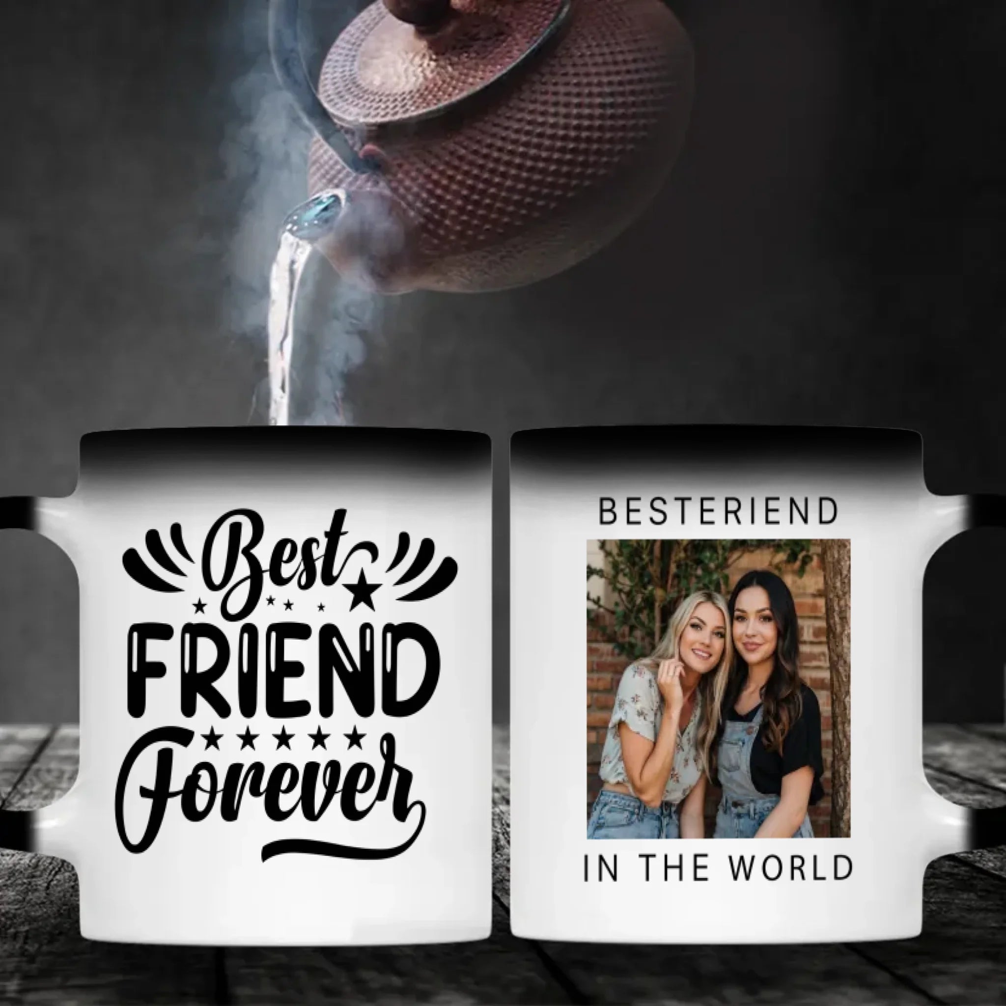 Best Friend Forever Mug – Fun Friendship Cup - 89Prints
