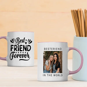 Best Friend Forever Mug – Fun Friendship Cup - 89Prints