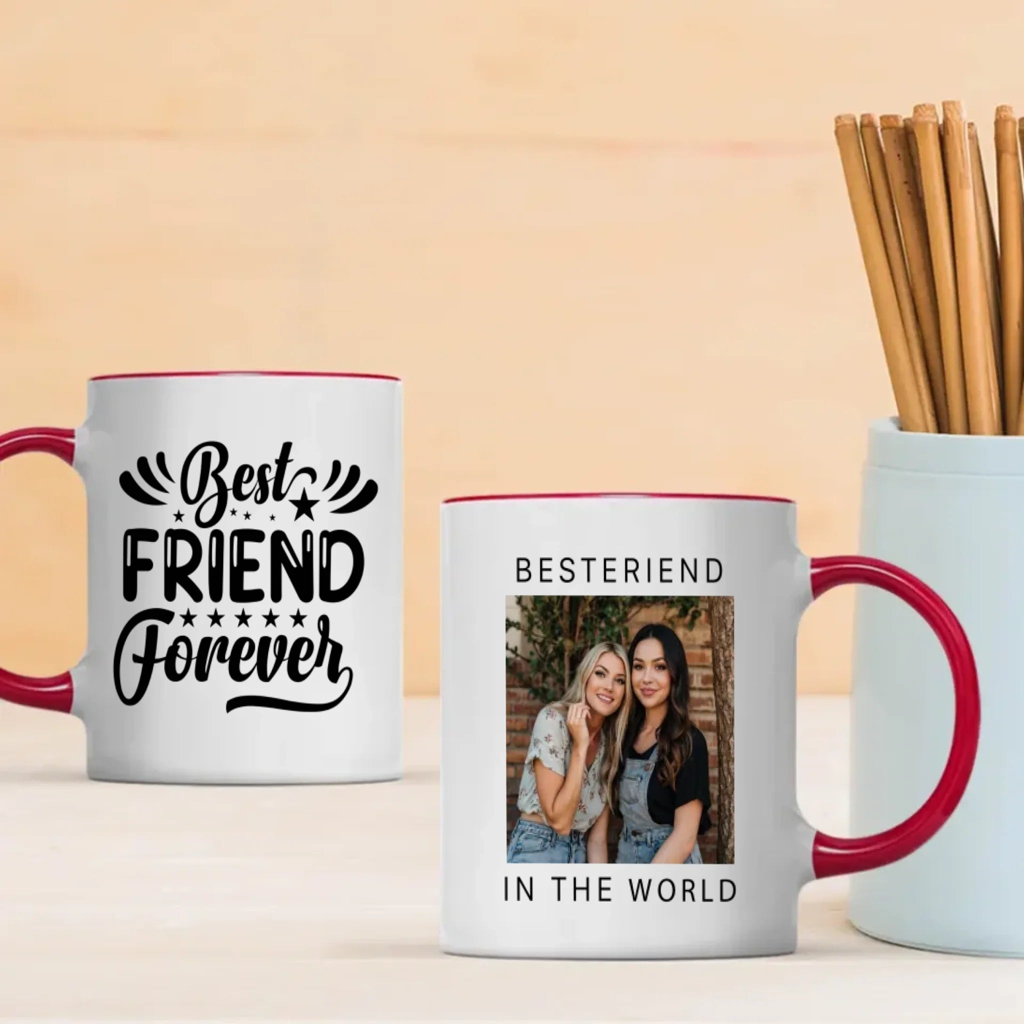 Best Friend Forever Mug – Fun Friendship Cup - 89Prints