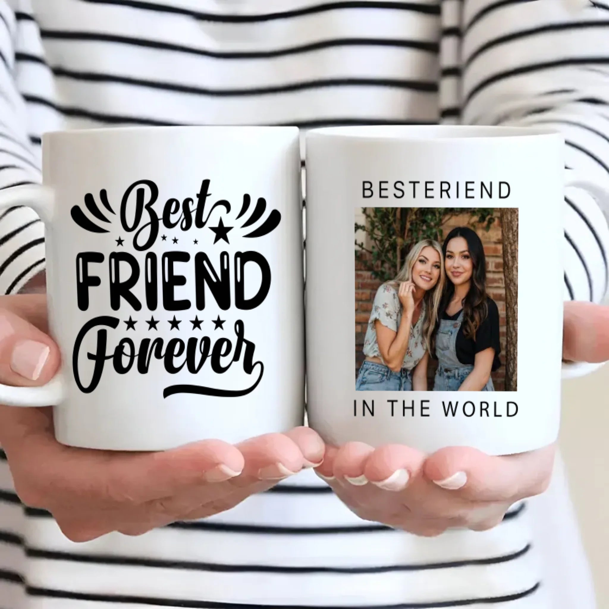 Best Friend Forever Mug – Fun Friendship Cup - 89Prints