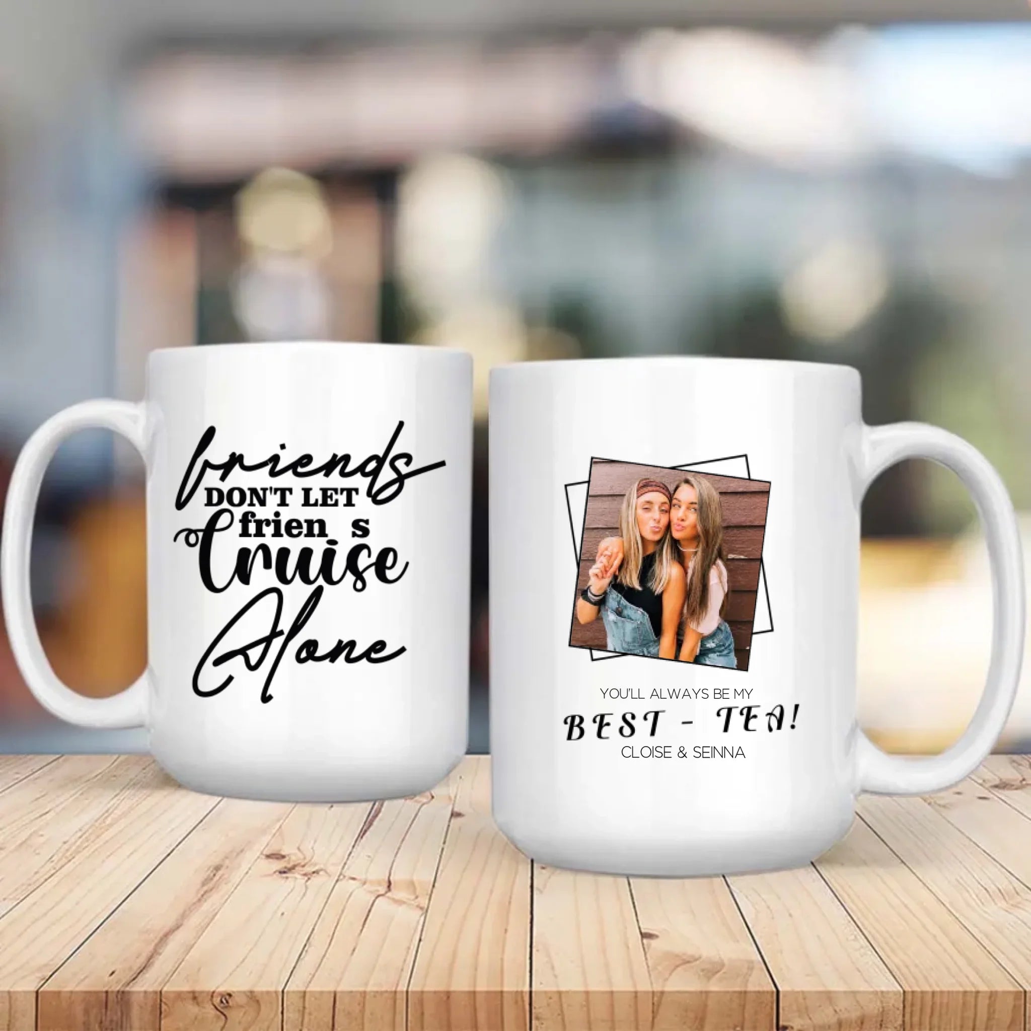 Best Friend Mug – Personalised Custom Mug Design - 89Prints