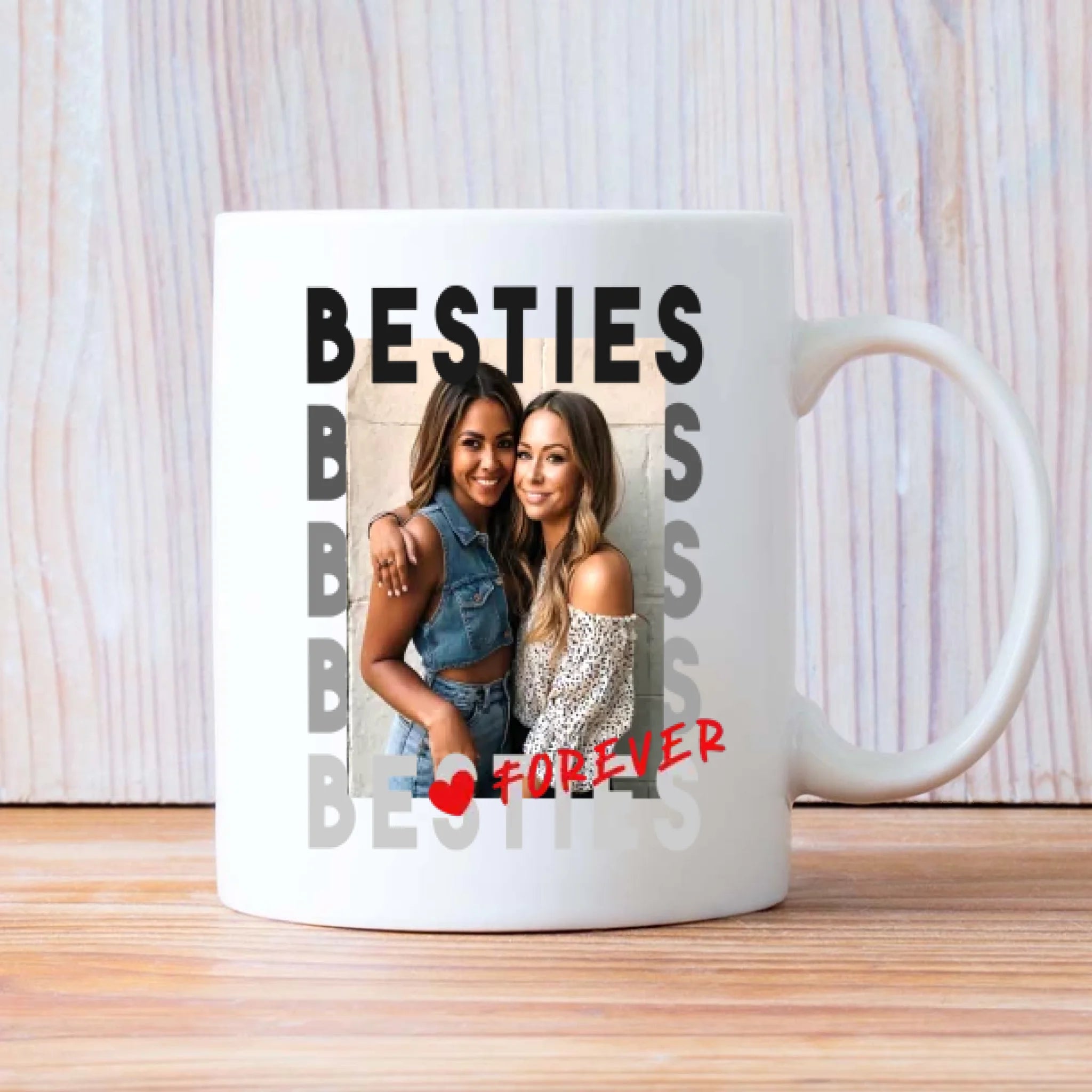 Personalised Custom Mug Design – Life Is Better with Friend Mug – 89Prints
