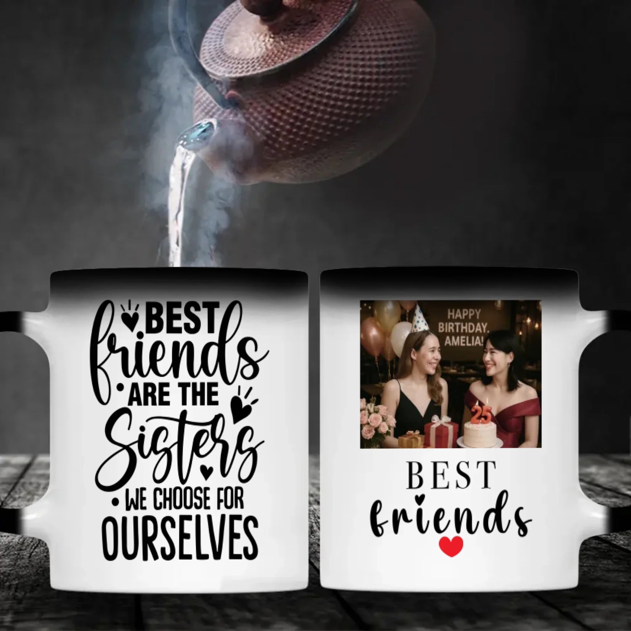 Work Besties Gift – Best Friends Are the Sisters We Choose for Ourselves Mug – 89Prints
