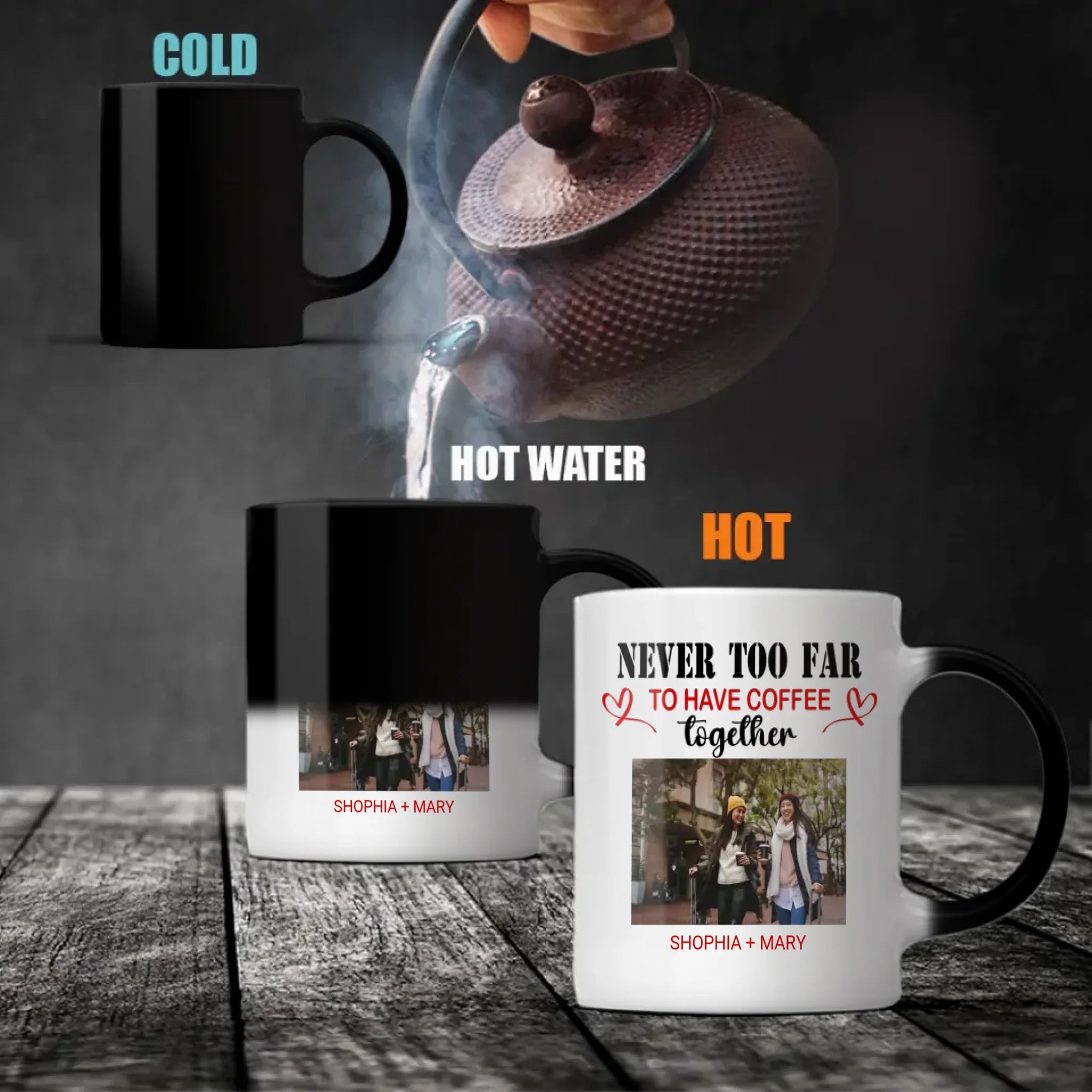 BestieMug-Sweet & Sassy Mug – We'll Be Friends Forever You Know Too Much Mug - 89Prints