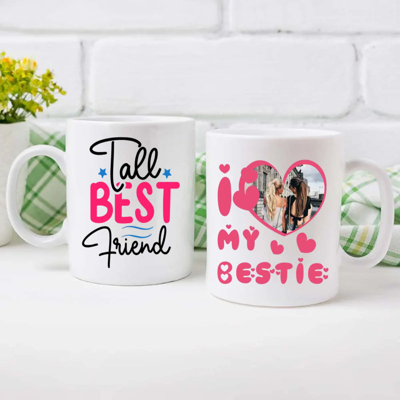 BestieMug-Cute Friendship Gift – Tall Best Friend Mug – 89Prints