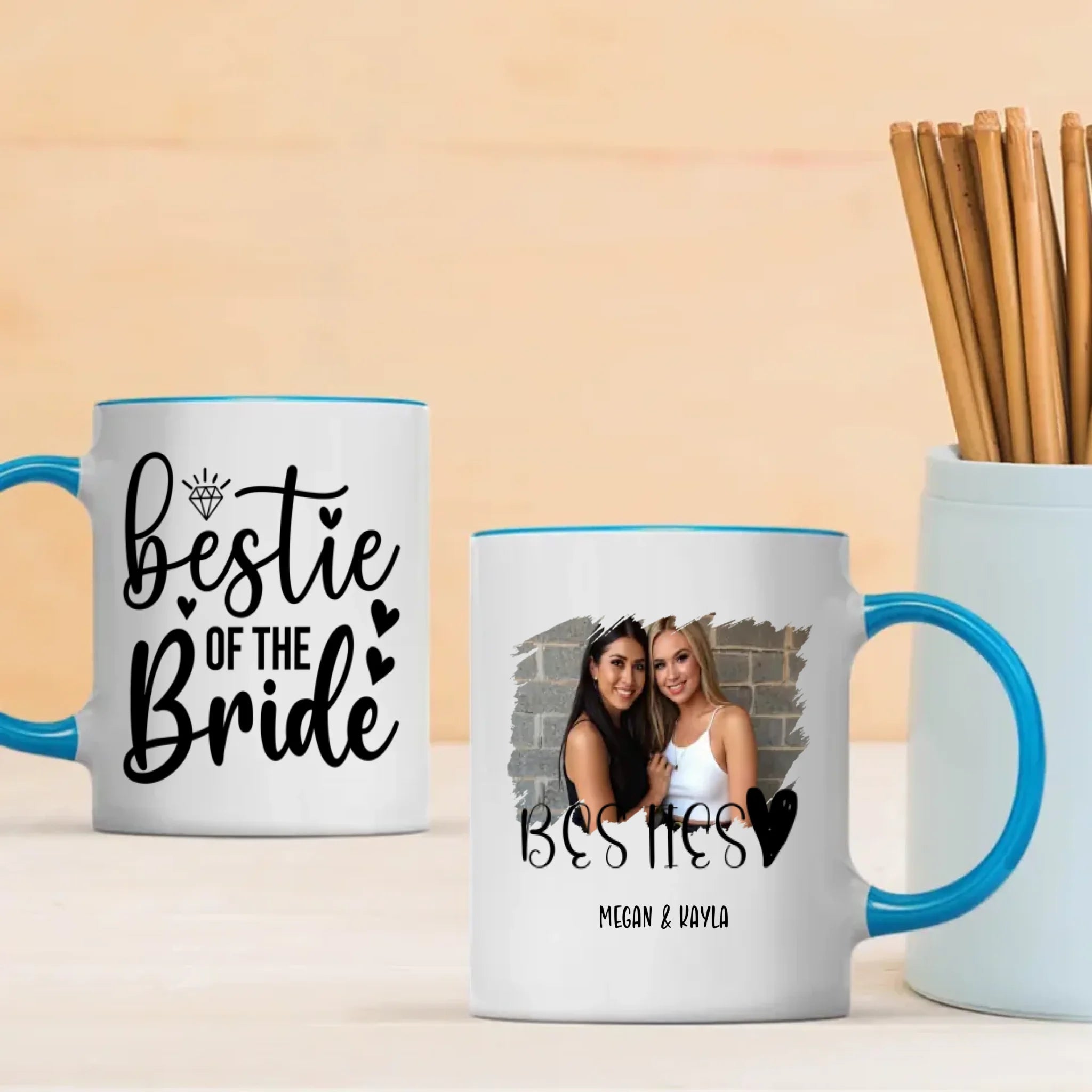 BestieMug-Unique Keepsake Cup – Bestie of the Bride Mug – 89Prints