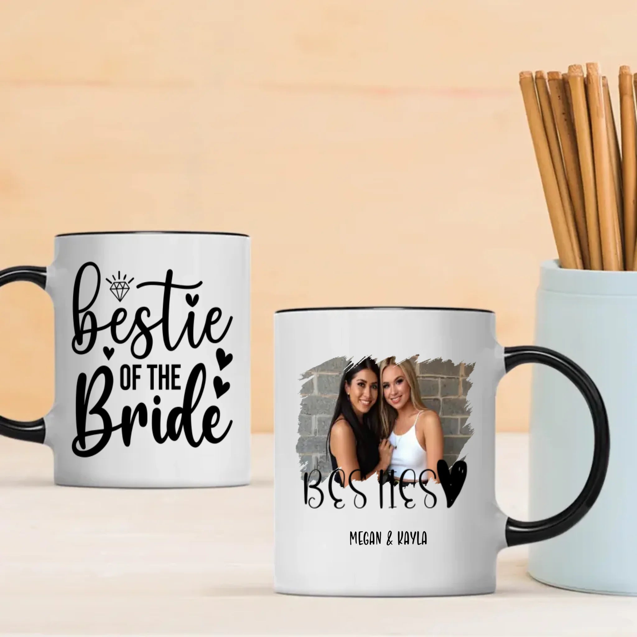 BestieMug-Unique Keepsake Cup – Bestie of the Bride Mug – 89Prints